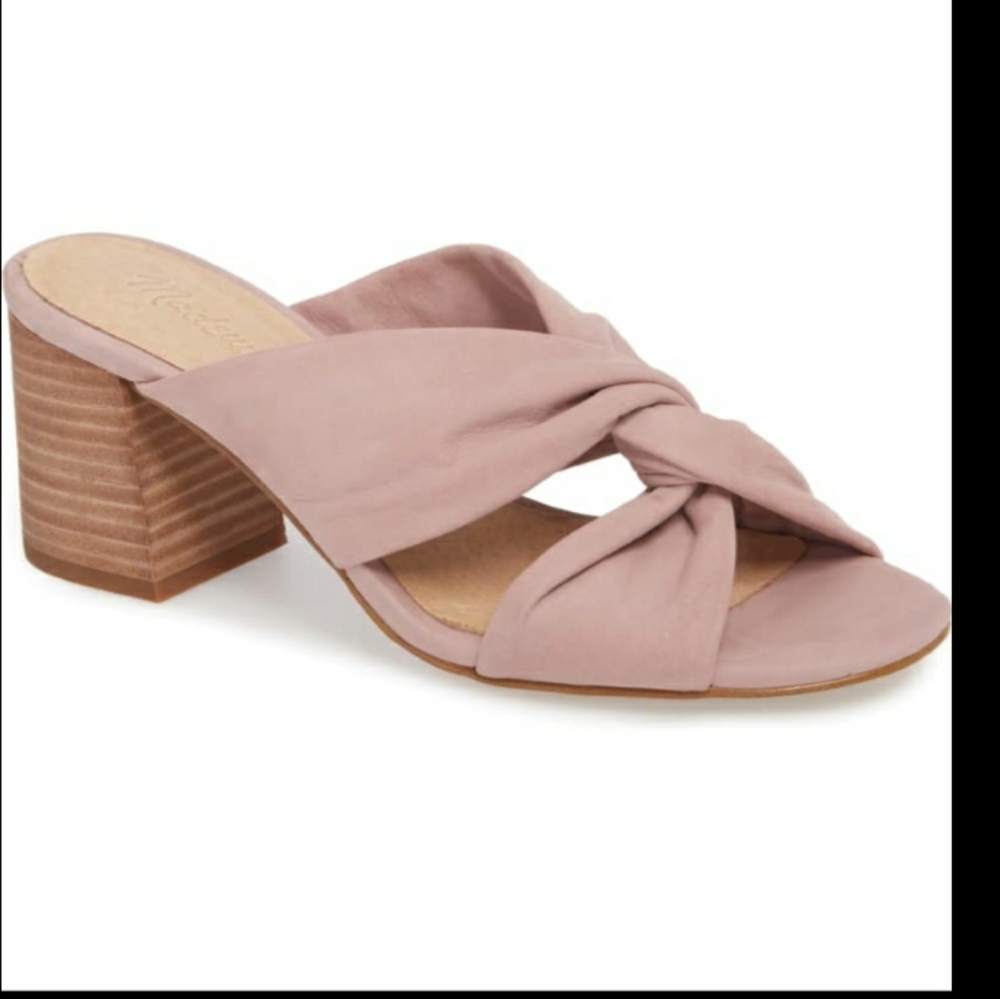 Madewell Sari criss cross sandal mule size 7